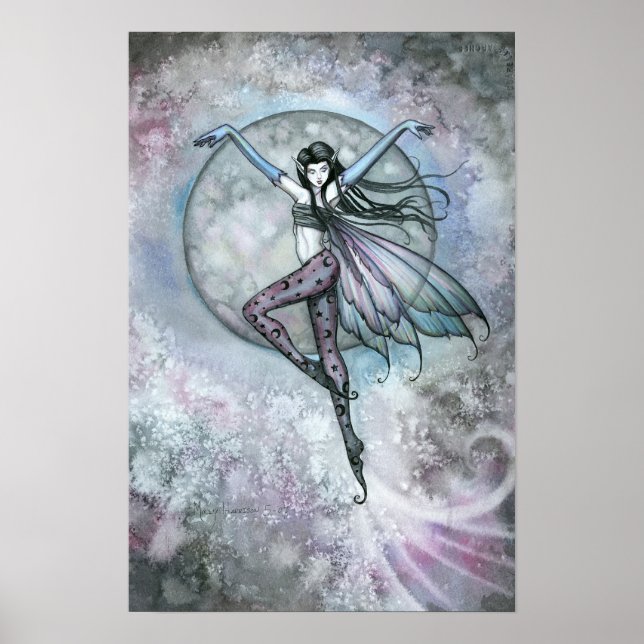 Poster Gothique Fée Imprimer (Devant)