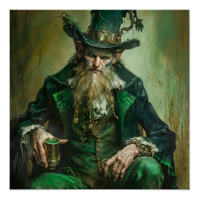 Poster Gothique Leprechaun (Devant)