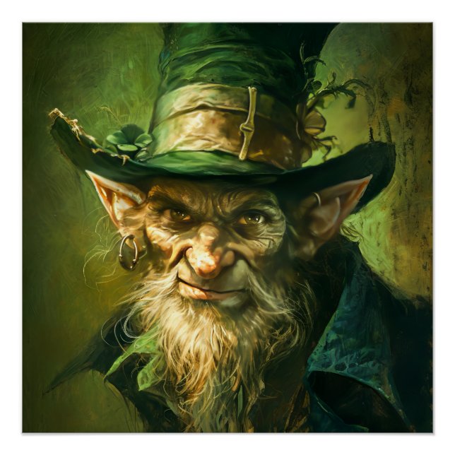 Poster Gothique Leprechaun (Devant)