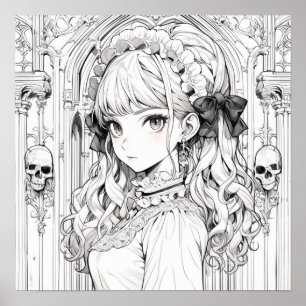 Poster gothique Lolita