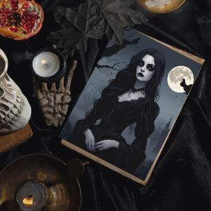 Poster Gothique Reverie Lady Nocturne