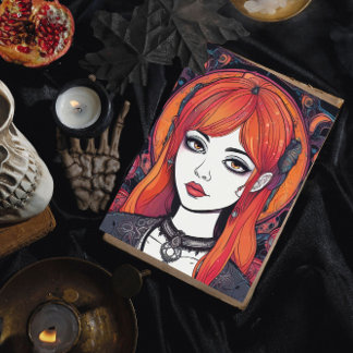 Poster Gothique Reverie Orange Girl