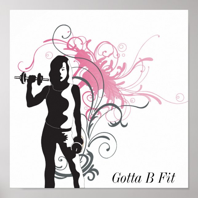 Poster Gotta B Fit (Devant)