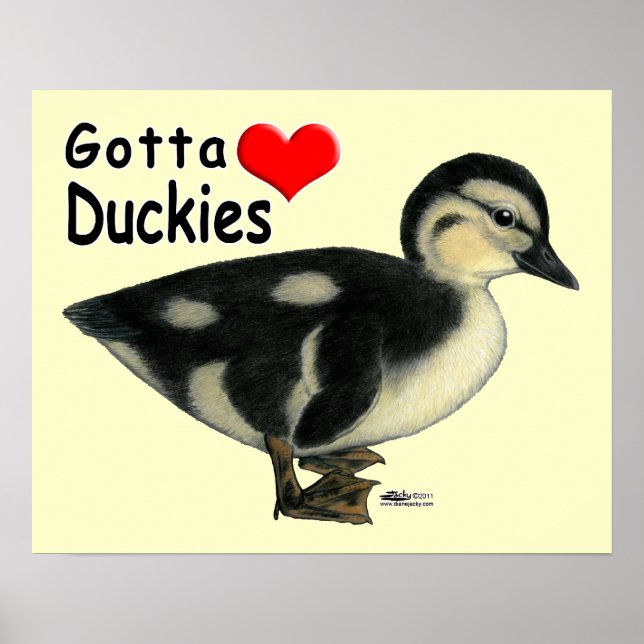 Poster Gotta Love Duckies (Devant)