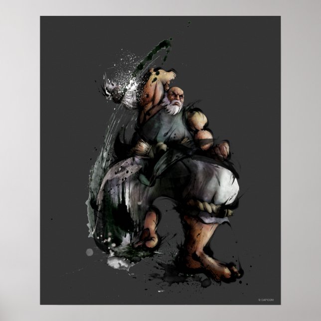 Poster Gouken Chop (Devant)