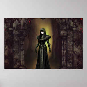 Poster Goule gothique
