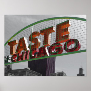 Poster Goût de Chicago