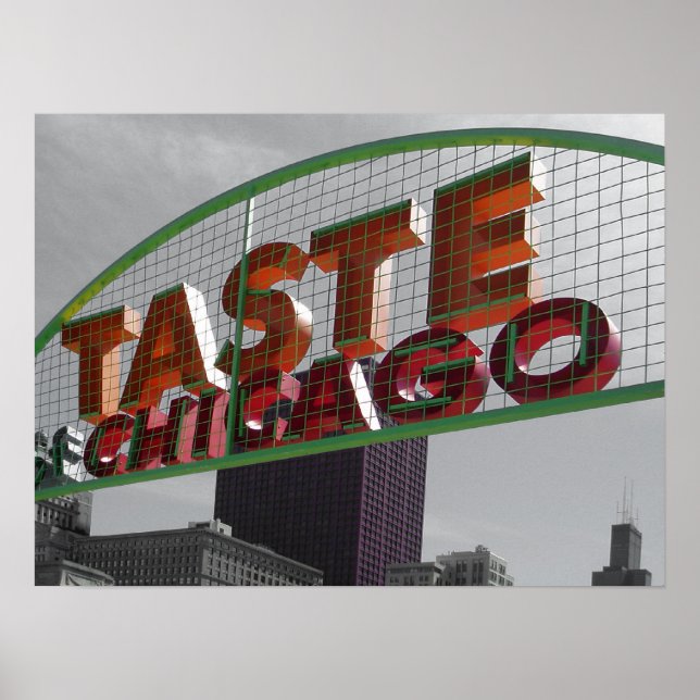 Poster Goût de Chicago (Devant)