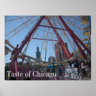 Poster Goût de Chicago