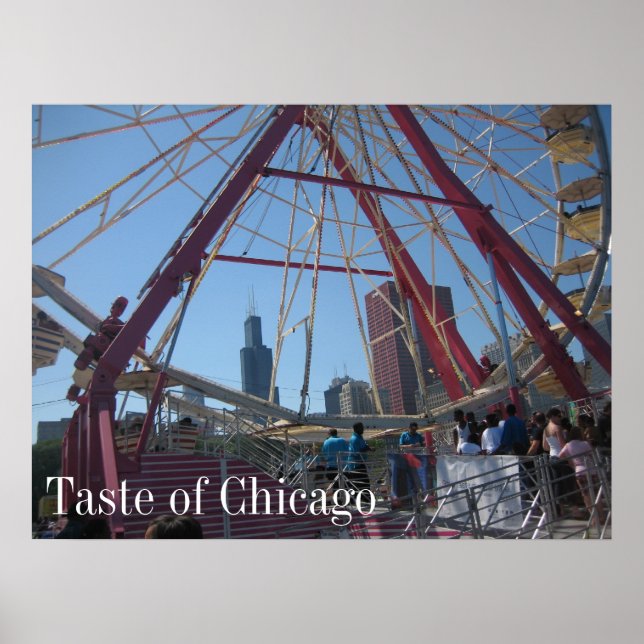 Poster Goût de Chicago (Devant)