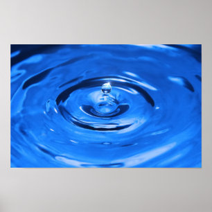Poster Goutte d'eau