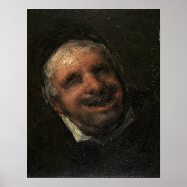 Poster Goya - Chef Du Vieux Homme 1819 (Devant)
