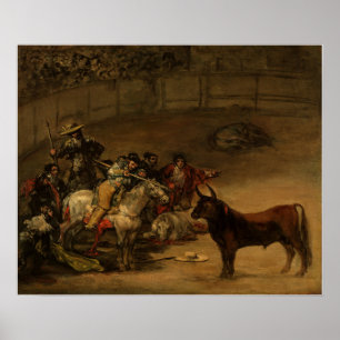 Poster Goya - Corrida 1824