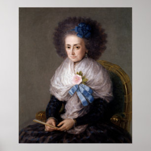 Poster Goya - Marie Antoinette Gonzaga 1795