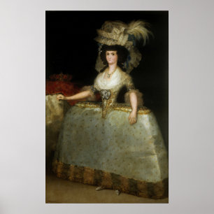 Poster Goya - Reine Mary-Louise 1789