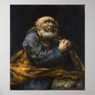 Poster Goya - Saint Pierre repentant 1824