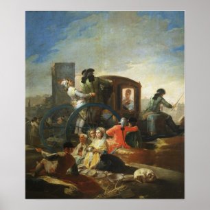 Poster Goya - Vendeur de vaisselle 1779