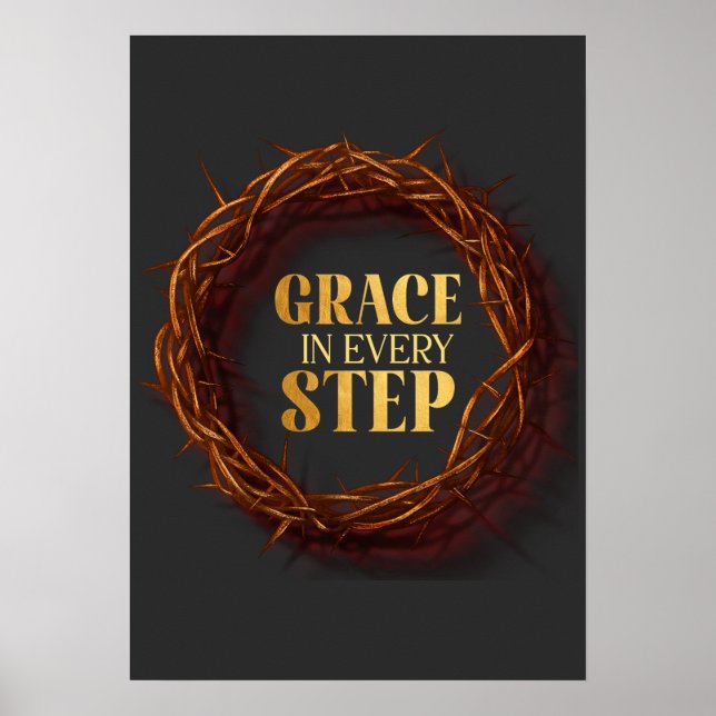 Poster Grâce à chaque pas (Devant)