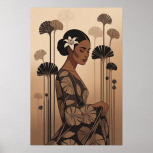 Poster "Grâce en fleurs