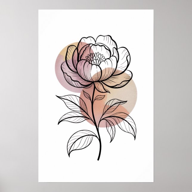 Poster Grace en fleurs 🌸 (Devant)