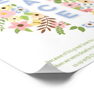 Poster Grâce et Miséricorde