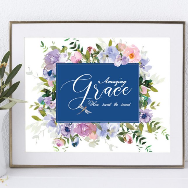 Poster Grâce florale incroyable   (Créateur téléchargé)
