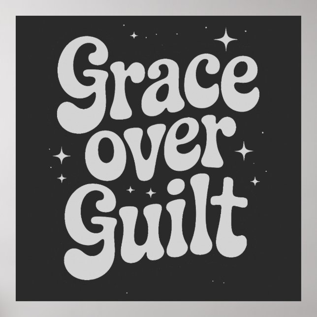 Poster Grace Over Guilt (Devant)