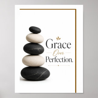 Poster Grace over perfection
