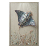 Graceful Stingray Ocean Wall Art