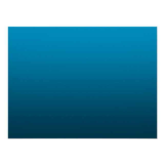Poster Gradient Blue - deep to light | Mood Background | (Devant)