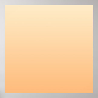 Poster Gradient de couleur jaune clair et orange