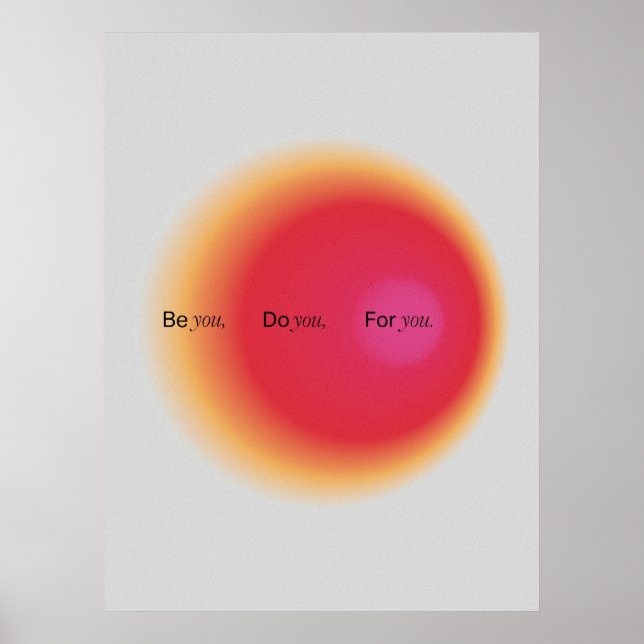 Poster Gradient | Inspirational & decorative art (Devant)