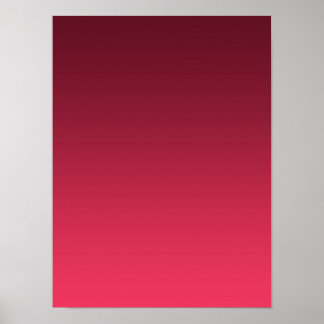 Poster Gradient Magenta - light to deep | Seasonal Moods|