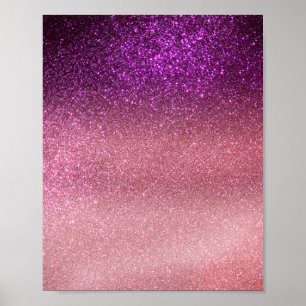 Poster Gradient ombre