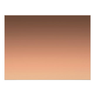 Poster Gradient Peach - light to deep | Seasonal Moods |