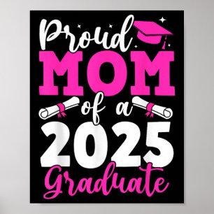 Poster Graduation 2025 Fier Maman D'Un Diplômé Mothe 2025