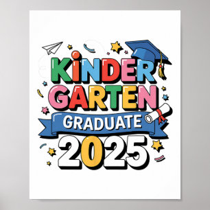 Poster Graduation 2025 Graduate Kids Boys Gi