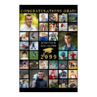 Graduation 35 Photo Collage Black Gold Casquette