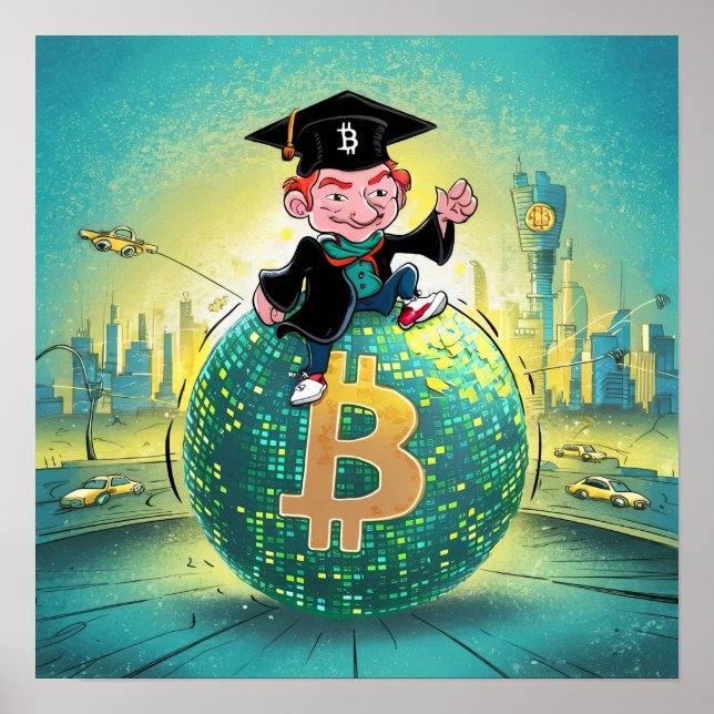 Poster Graduation Bitcoin (Devant)