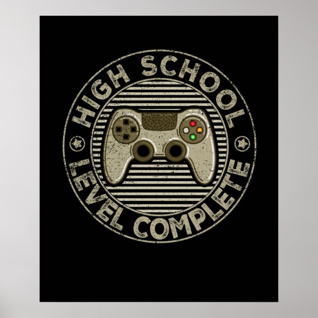 Poster Graduation du niveau de conformité du lycée (Devant)