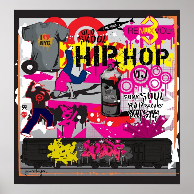 Poster Graffiti (Devant)