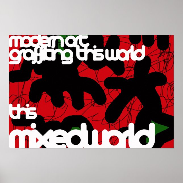 Poster graffiti (Devant)