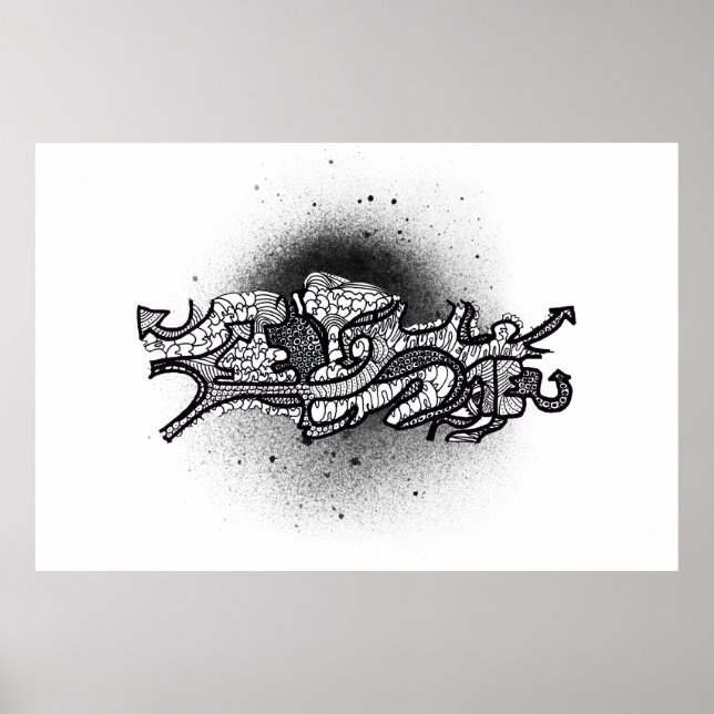 Poster Graffiti (Devant)