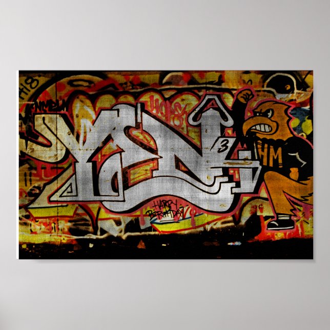 Poster Graffiti #2 (Devant)