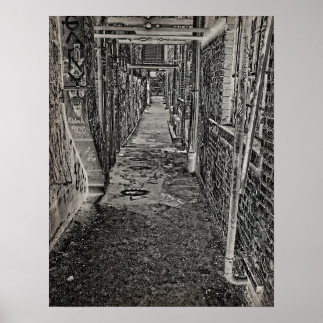 Poster Graffiti Alley (Devant)