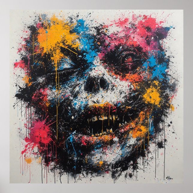 Poster Graffiti Art Style (Devant)