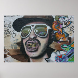Poster Graffiti, Berlin, Germany