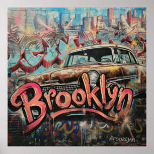 Poster Graffiti Brooklyn