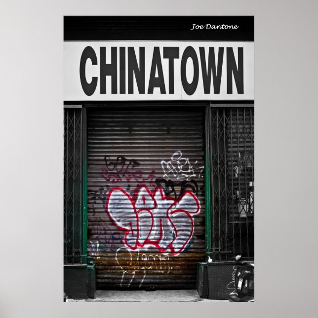 Poster Graffiti chinois (Devant)