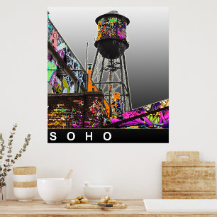 Poster Graffiti de New York